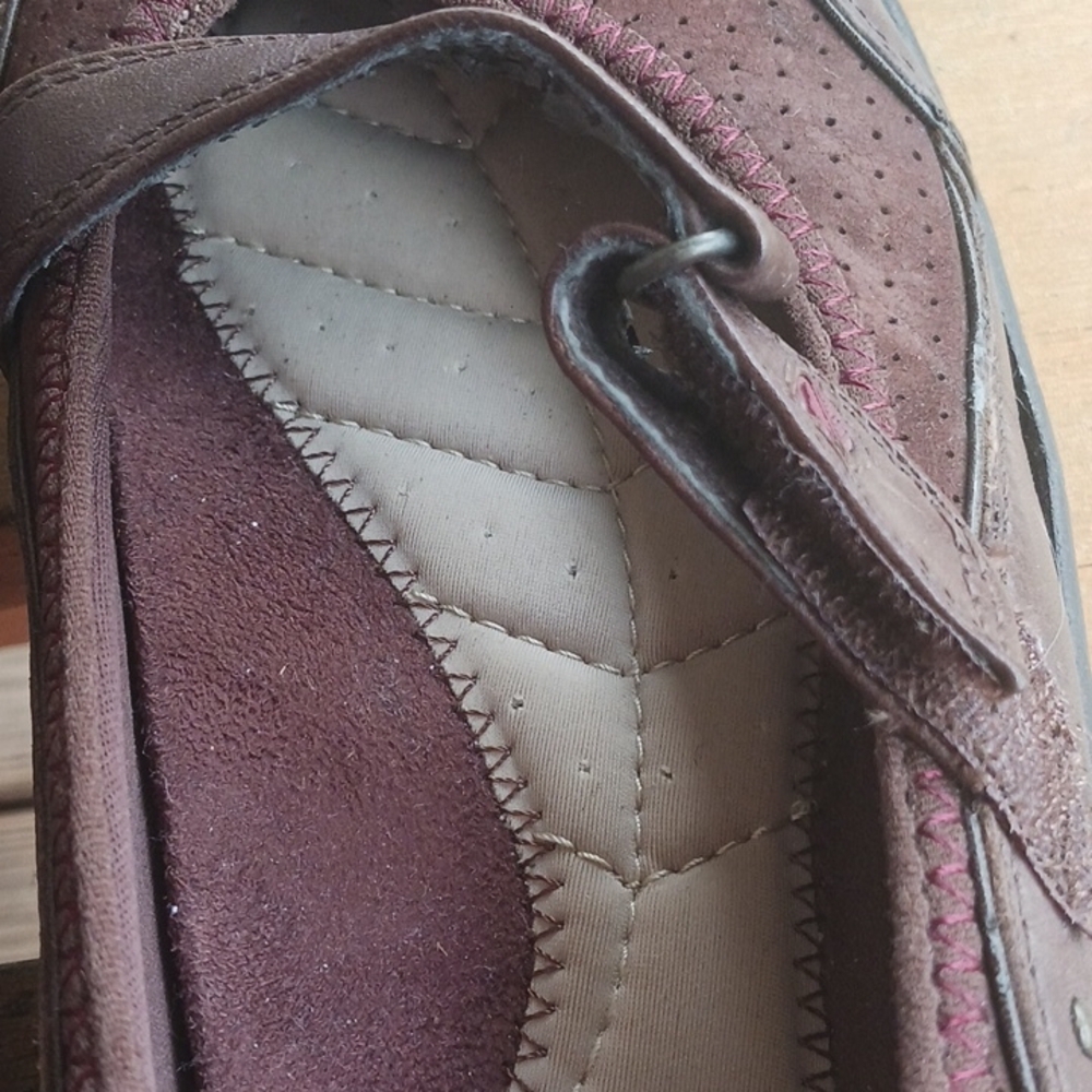 Nature Walk women's leather loafer walking shoes size 8 - Picture 5 of 10